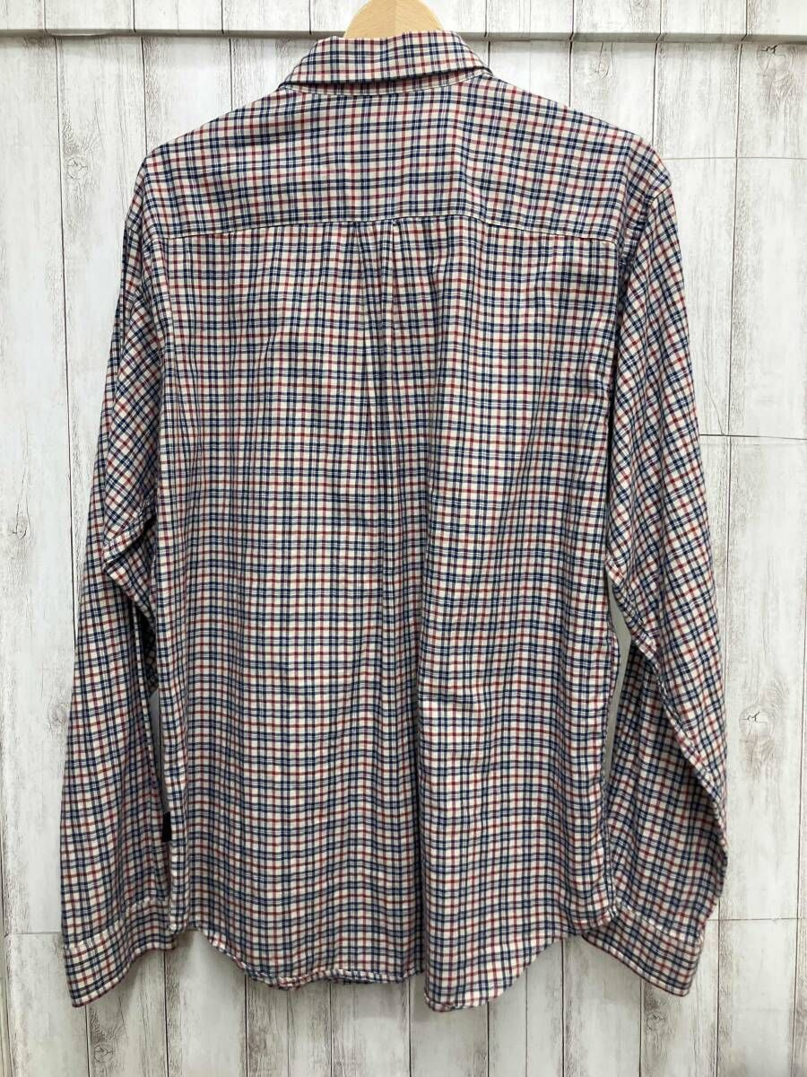 長袖シャツ コットンネルシャツ