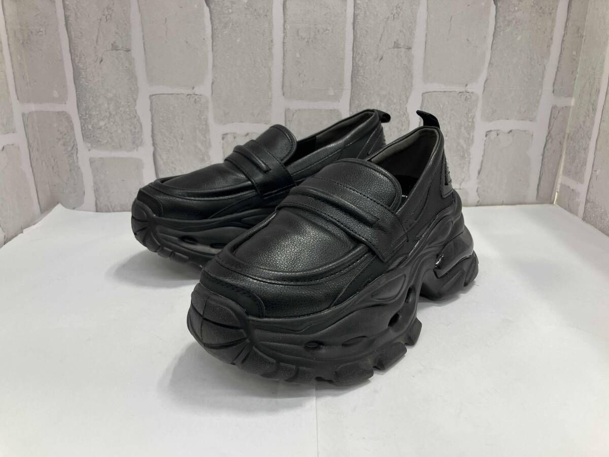 JEANASiS パンプス ブラック キリカエボリュームローファー 通年