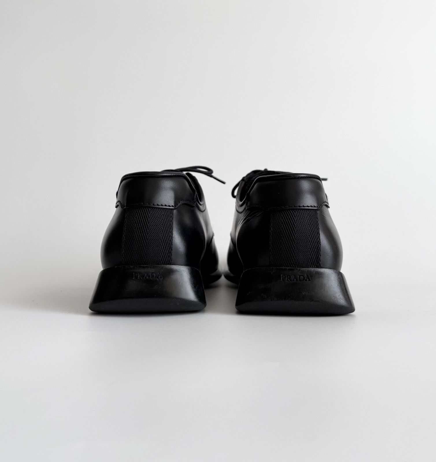 FW1999 PRADA MEN LEATHER SHOES プラダ 1999年 メンズ 90s archive