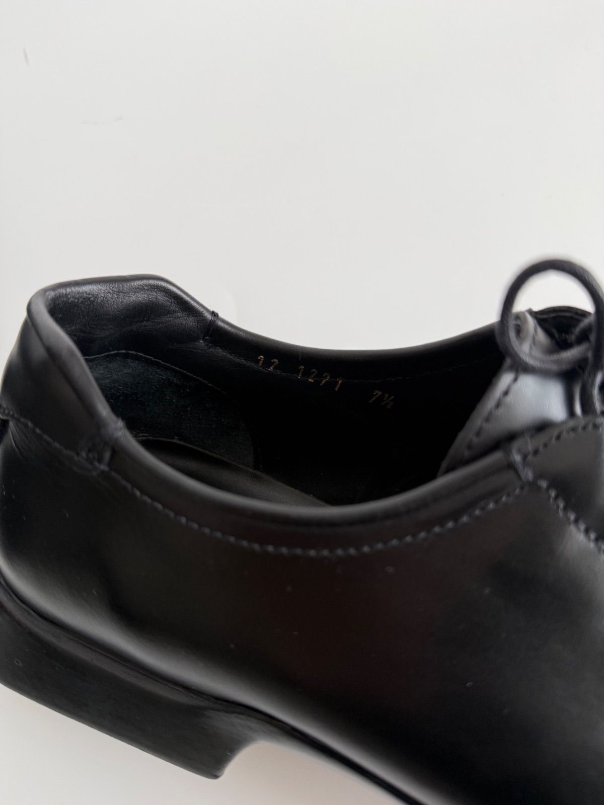 FW1999 PRADA MEN LEATHER SHOES プラダ 1999年 メンズ 90s archive