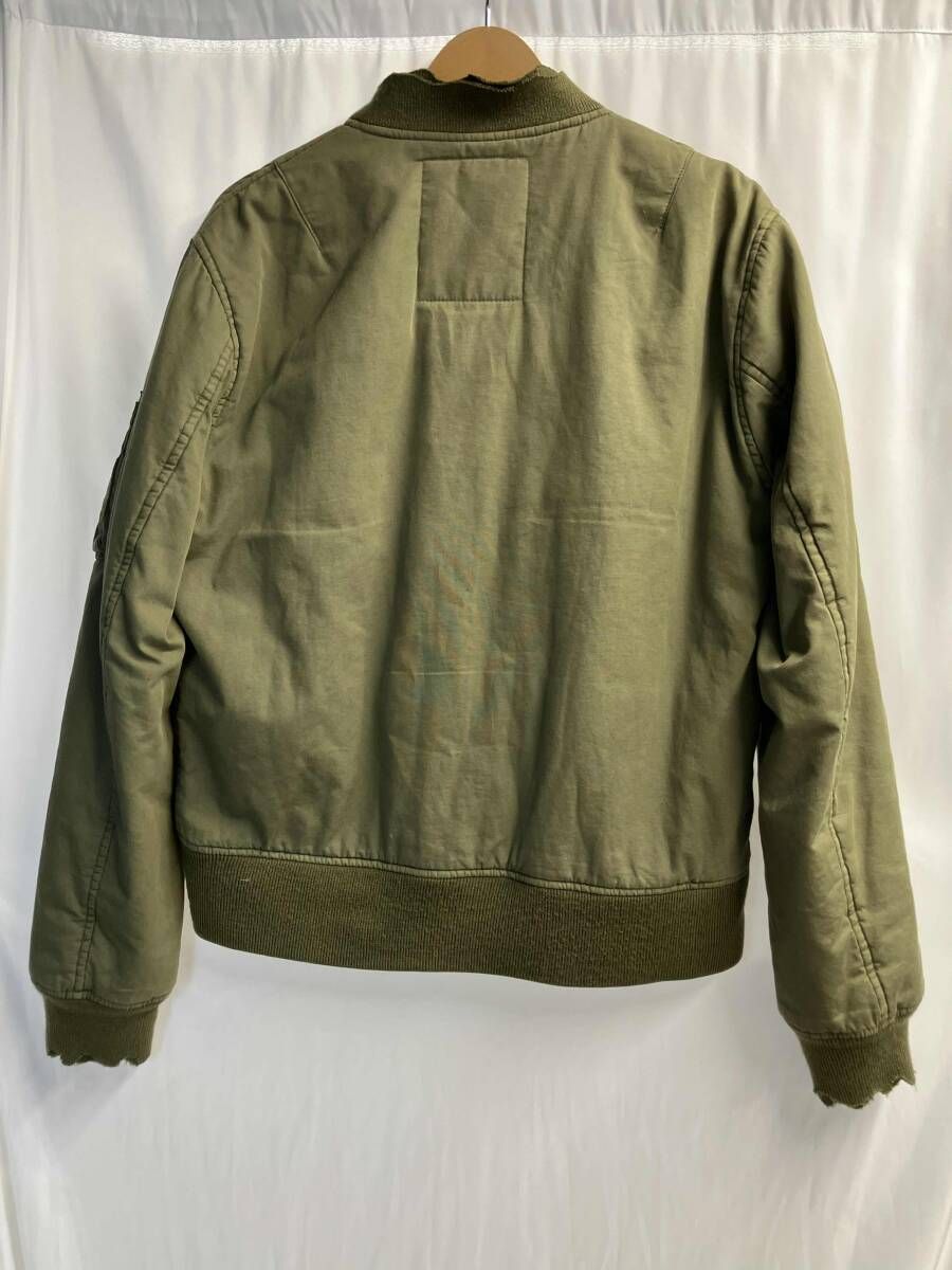 R 13 その他ジャケット クラッシュ加工MA-1 11201-2016