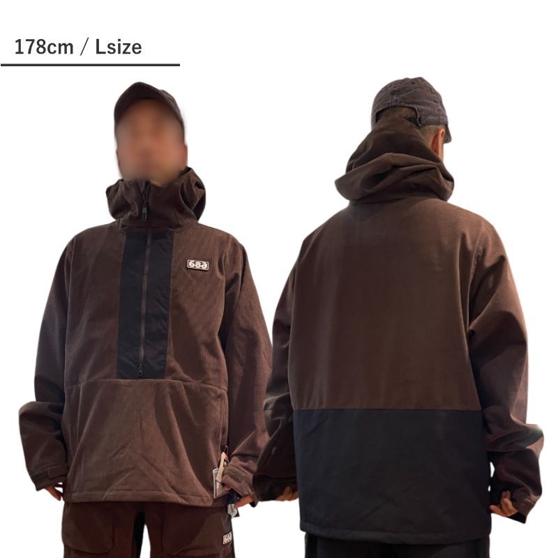 ☆ 25-26 686 MENS GHOST 2.5L ANORAK JACKET シックスエイトシックス