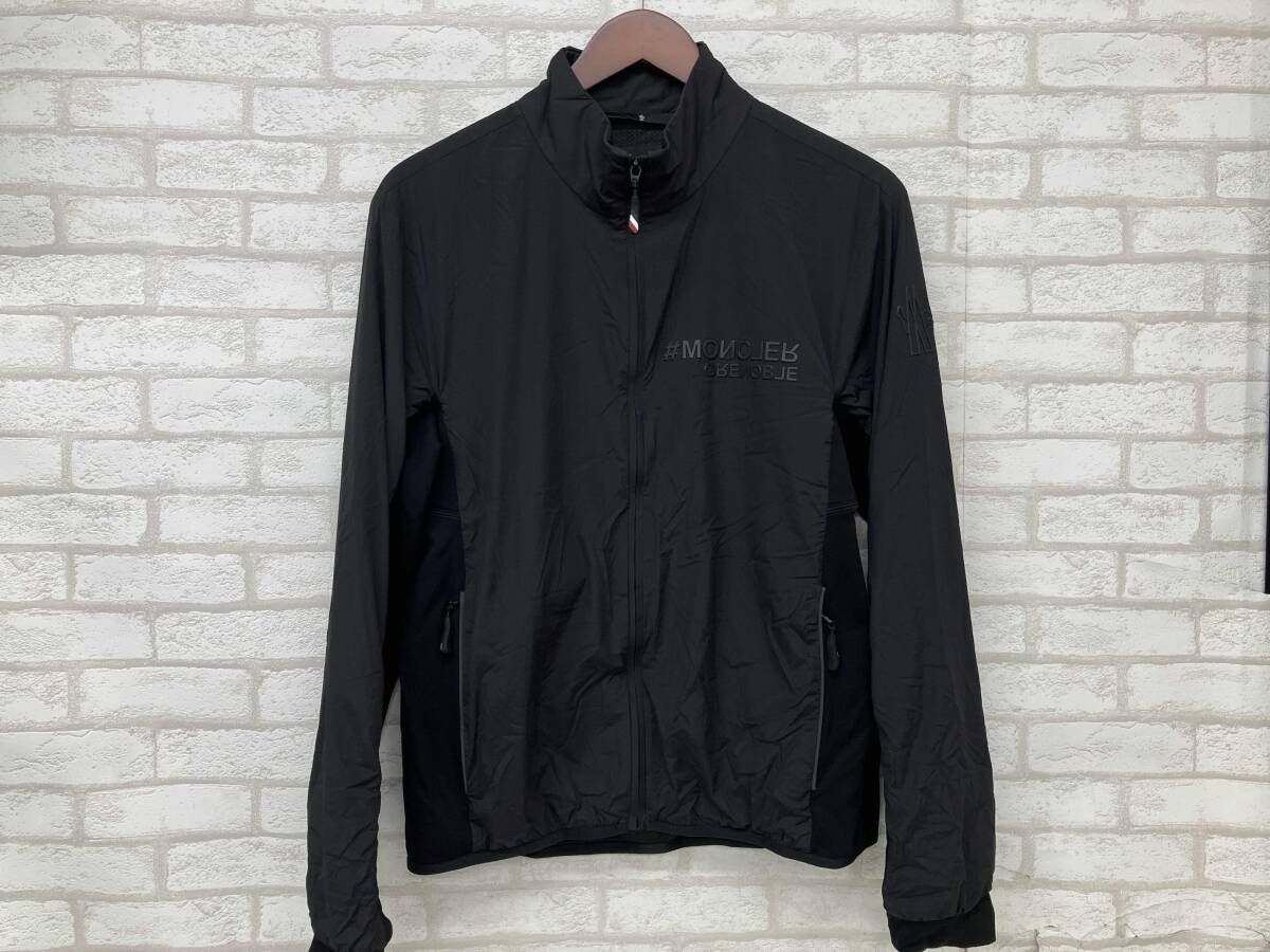 MONCLER モンクレール ウインドブレイカー ブルゾン ナイロン ブラック メンズ サイズ1 インポート