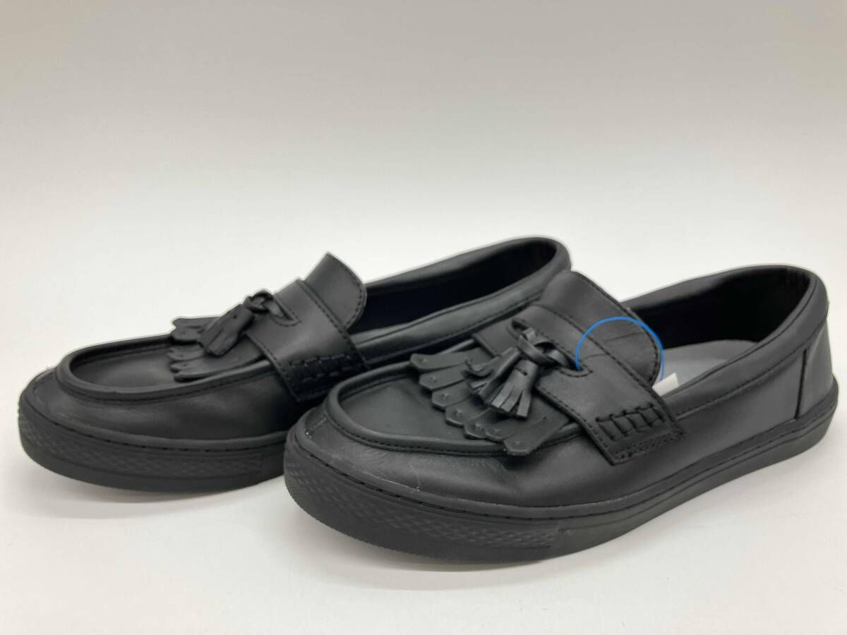 AS COUPE LOAFER BLACKコンバース オールスター クップローファー ブラック US 8 5 27 cm 箱無し