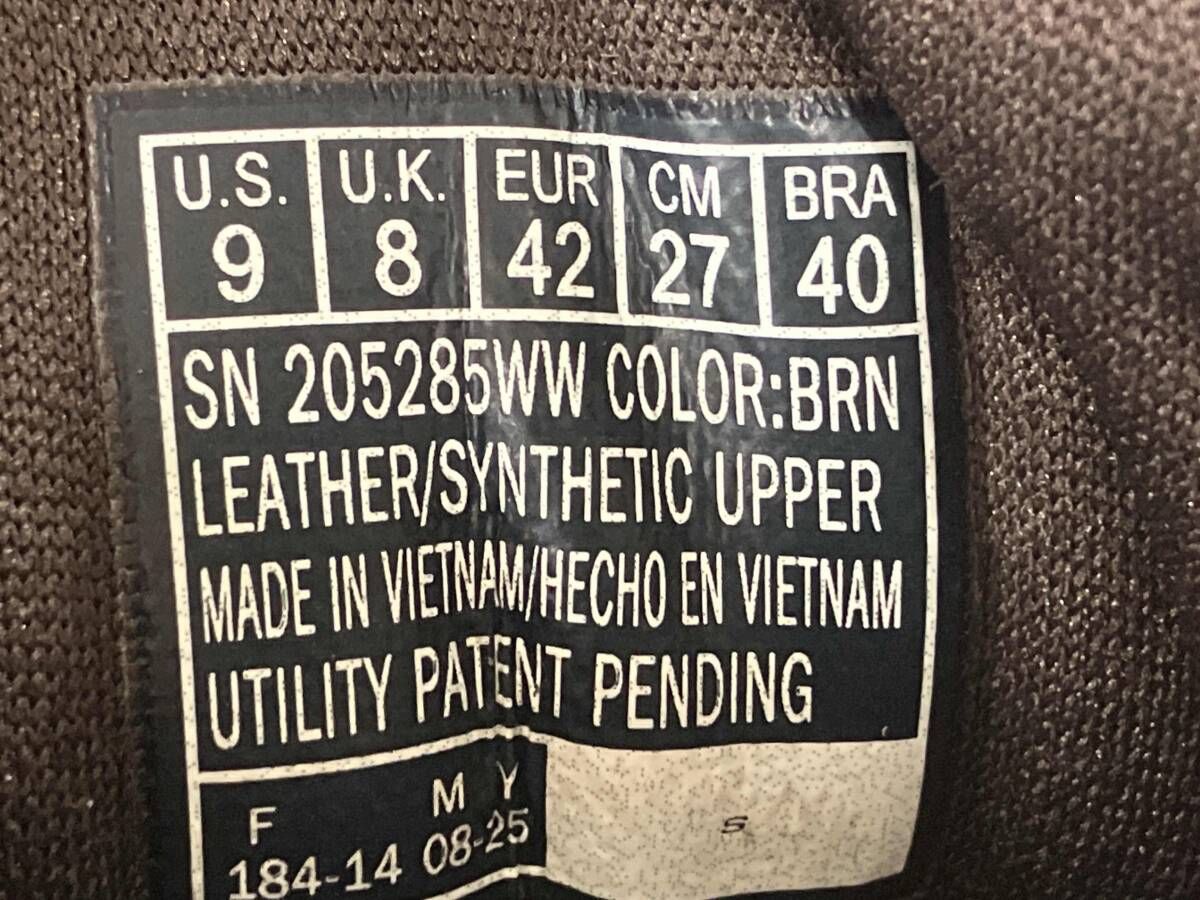  スケッチャーズ スニーカー スリップインズ メロエ パイクマン ブラウン 27 cm 防水バッグ 座布団 登山靴 トレッキングシューズ アウトドアシューズ