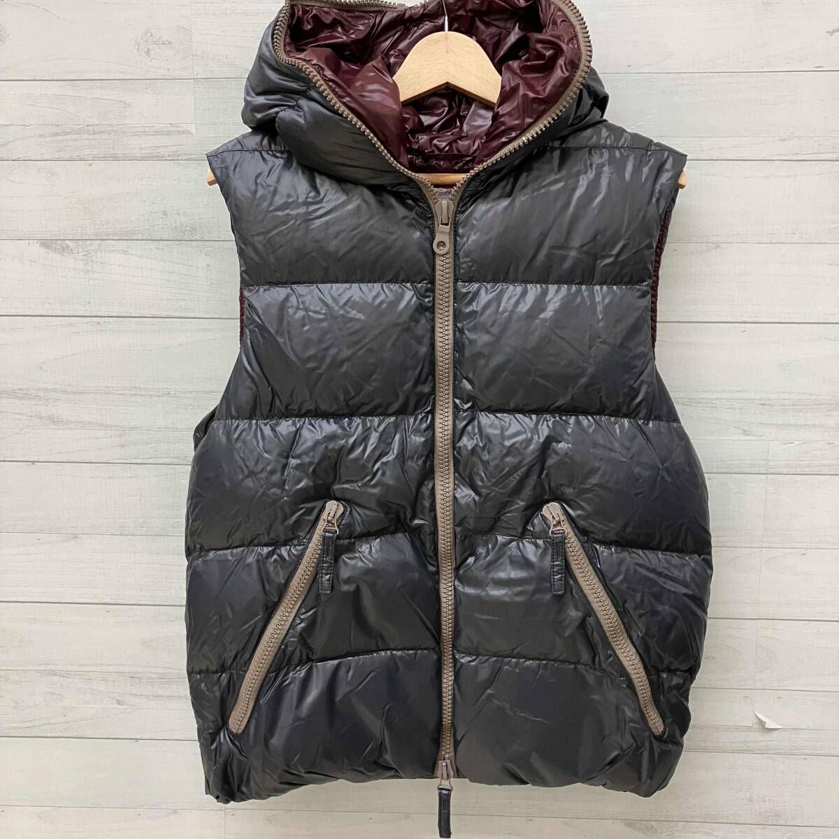 DUVETICA デュベティカ ダウンベスト ベスト ブラック XLサイズ以上