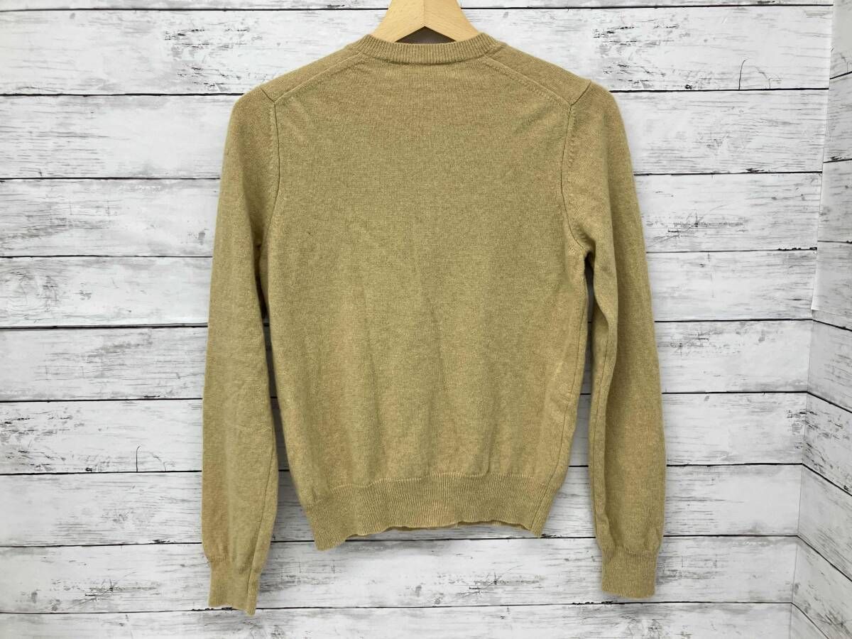 PLAY COMME des GARCONS 長袖カーディガン AZ-N 023 ベージュ ハート Sサイズ