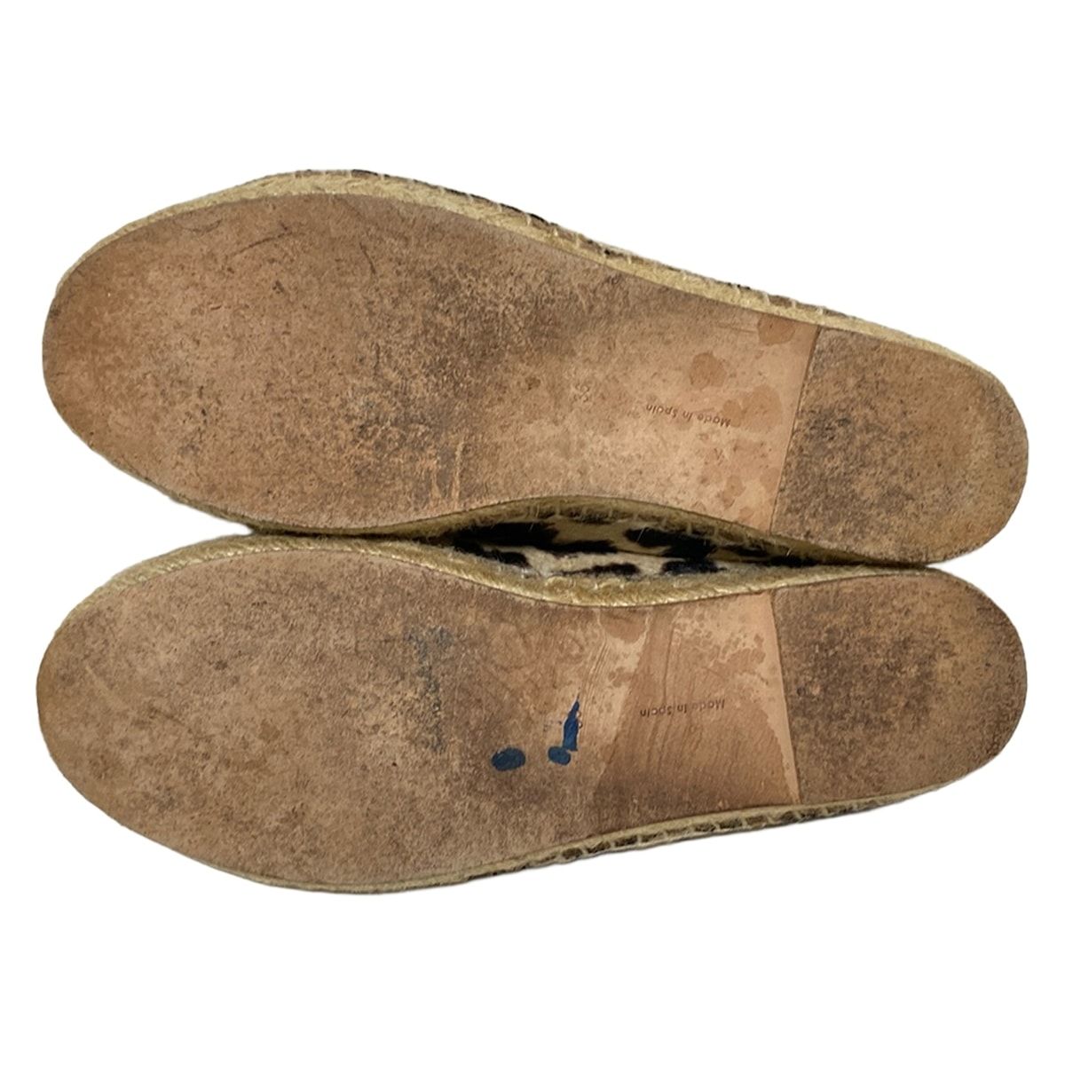 豹柄 エスパドリーユ