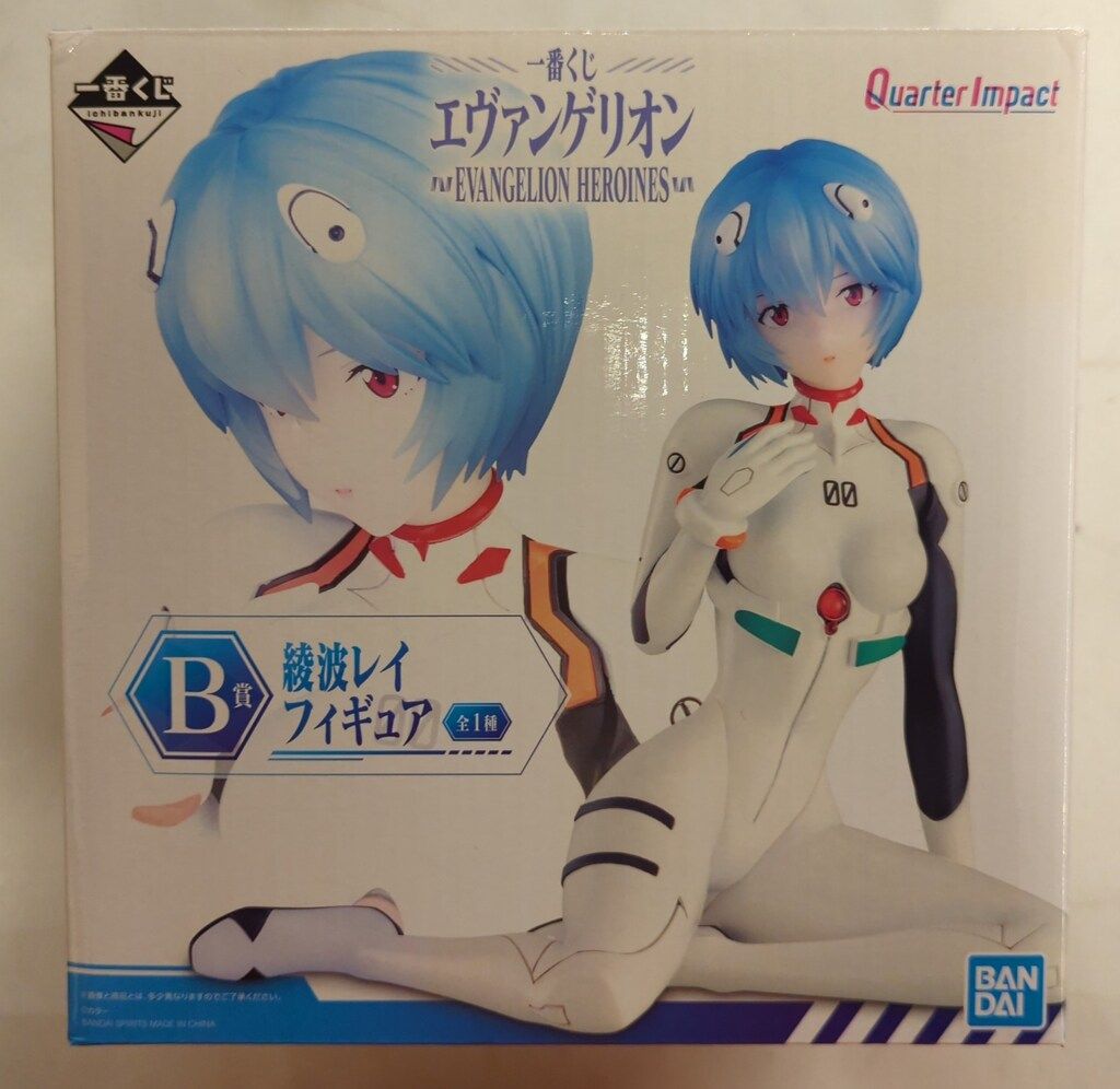 BANDAI SPIRITS 一番くじ エヴァンゲリオン EVANGELION HEROINES B賞 綾波レイ Quarter Impact