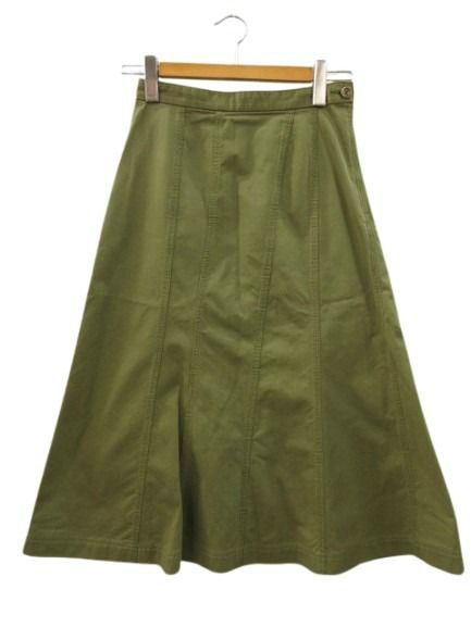 コムデギャルソン　ロングスカート カーキ　カーゴ　デザイナーズ　ミリタリー トリココムデギャルソン tricot COMME des GARCONS スカート ロング