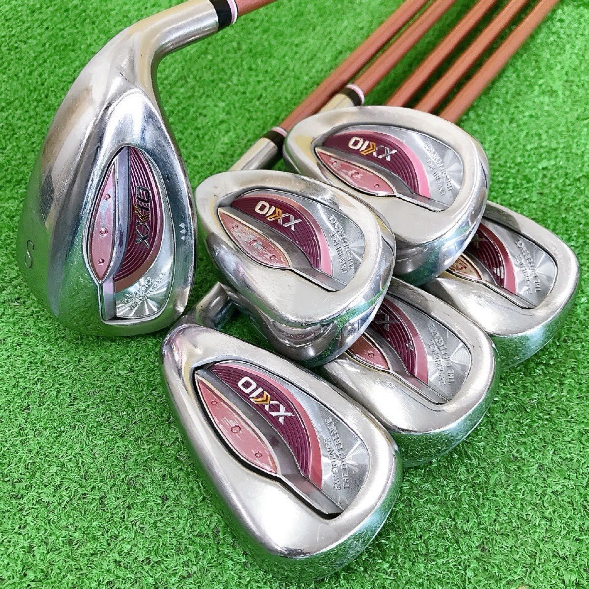 ゼクシオXXIO レディース アイアンセット 6本　7,8,9,P,A,S 不動の人気】ゼクシオ レディース アイアンセット 6本（789PAS）L