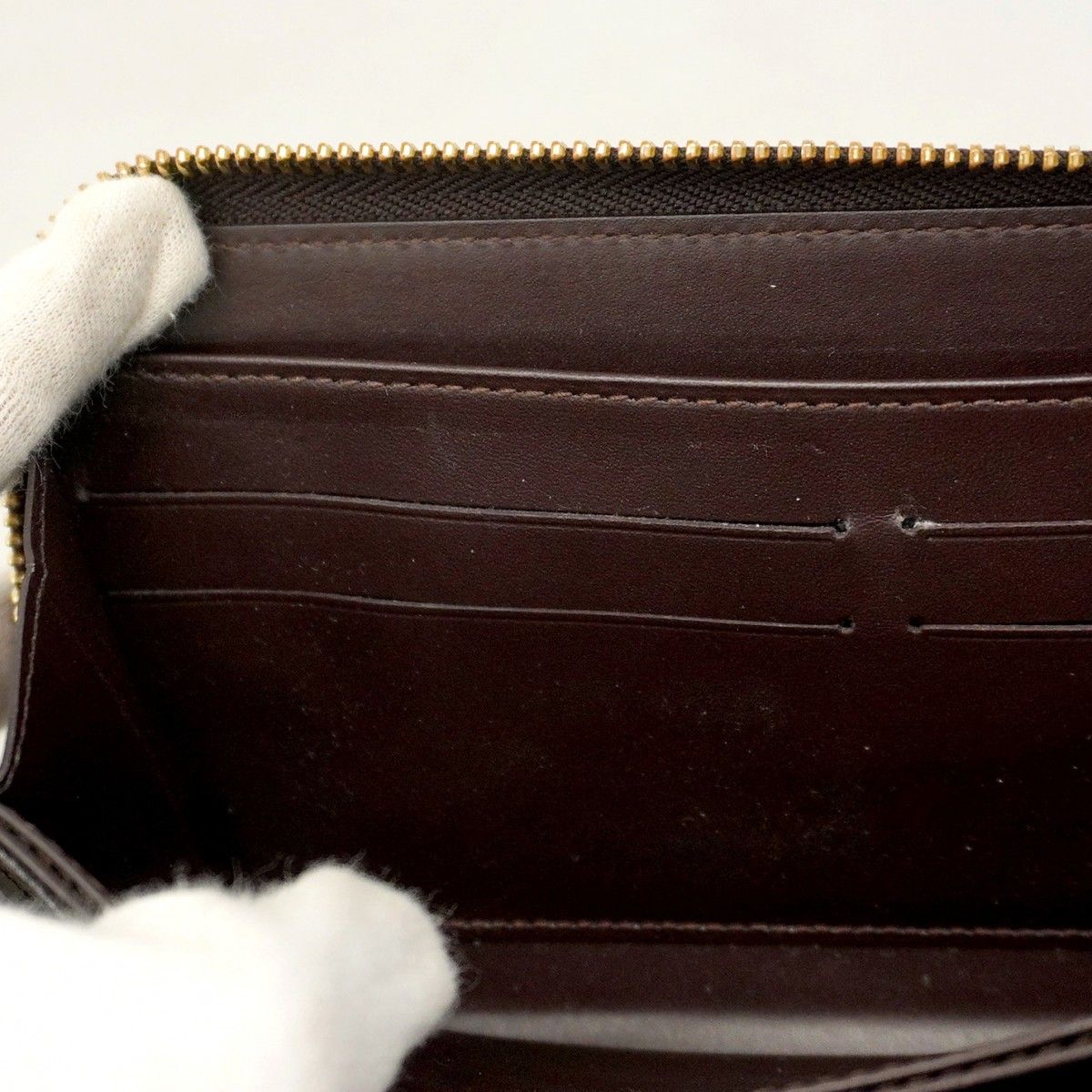 ☆SALE【5pa1056】ルイヴィトン 長財布 ヴェルニ ジッピーウォレット