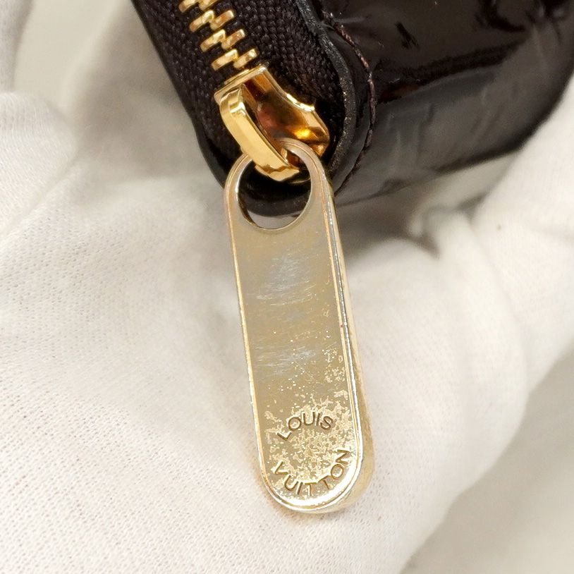 ☆SALE【5pa1056】ルイヴィトン 長財布 ヴェルニ ジッピーウォレット
