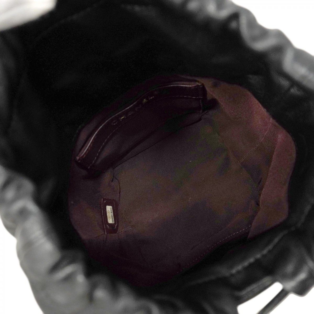 ☆SALE【5pa1104-h】シャネル ショルダーバッグ ラムスキン ブラック