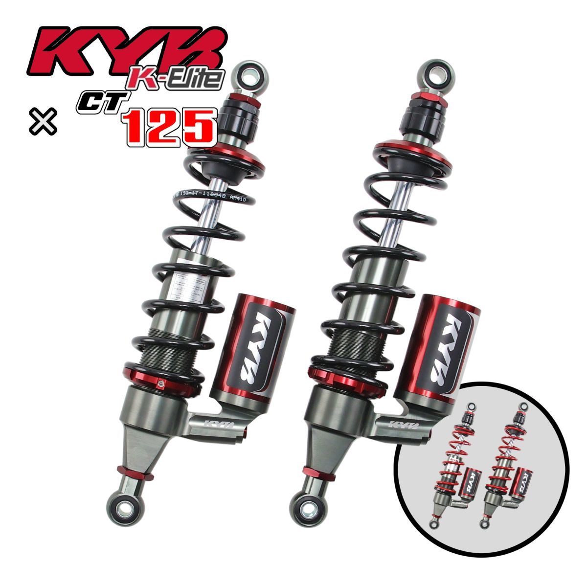 タイカヤバ KYB ハンターカブ HunterCub CT125 K-Elite アジャスタブル