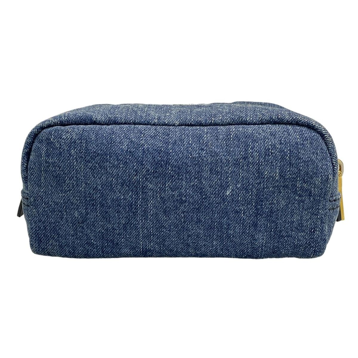 PRADA(プラダ) ポーチ - 1NA175 ブルー - メルカリ