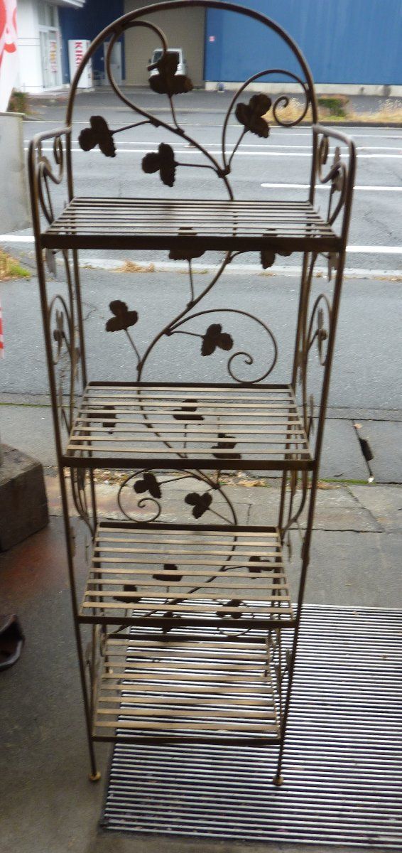 お渡し 飾り棚 アイアンラック フラワースタンド シューズボックス