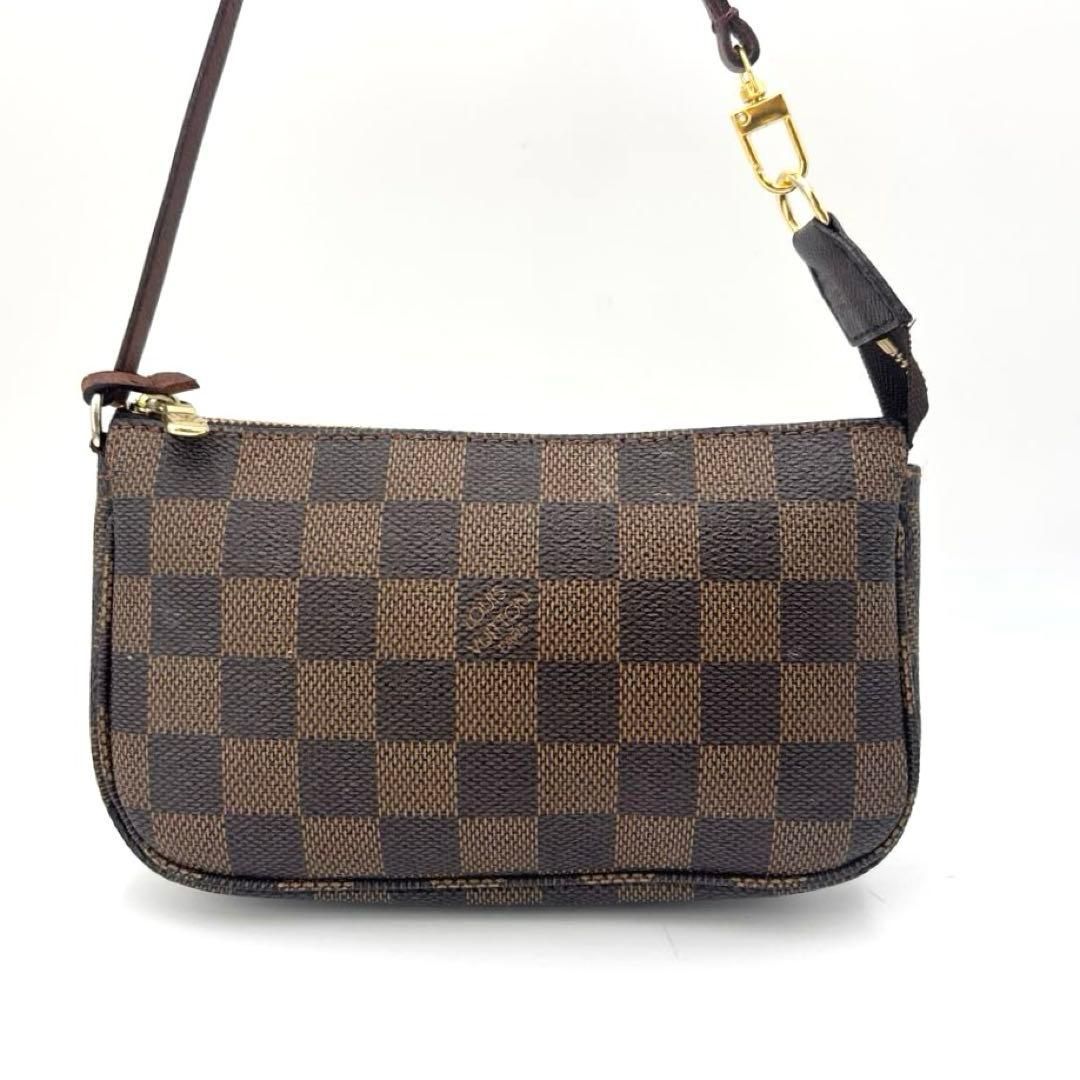ルイヴィトン ダミエ N58009 ポシェット アクセソワール アクセサリー
