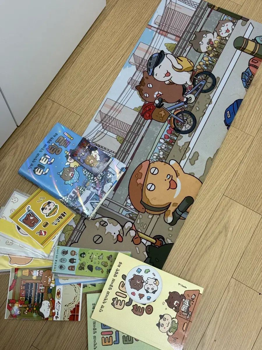 ティンティンティンクル 単行本 ステッカー デスクマット はがき まとめ