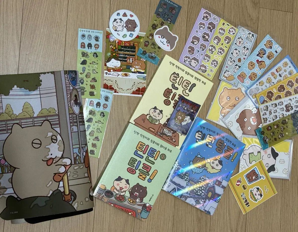 ティンティンティンクル 単行本 ステッカー デスクマット はがき まとめ