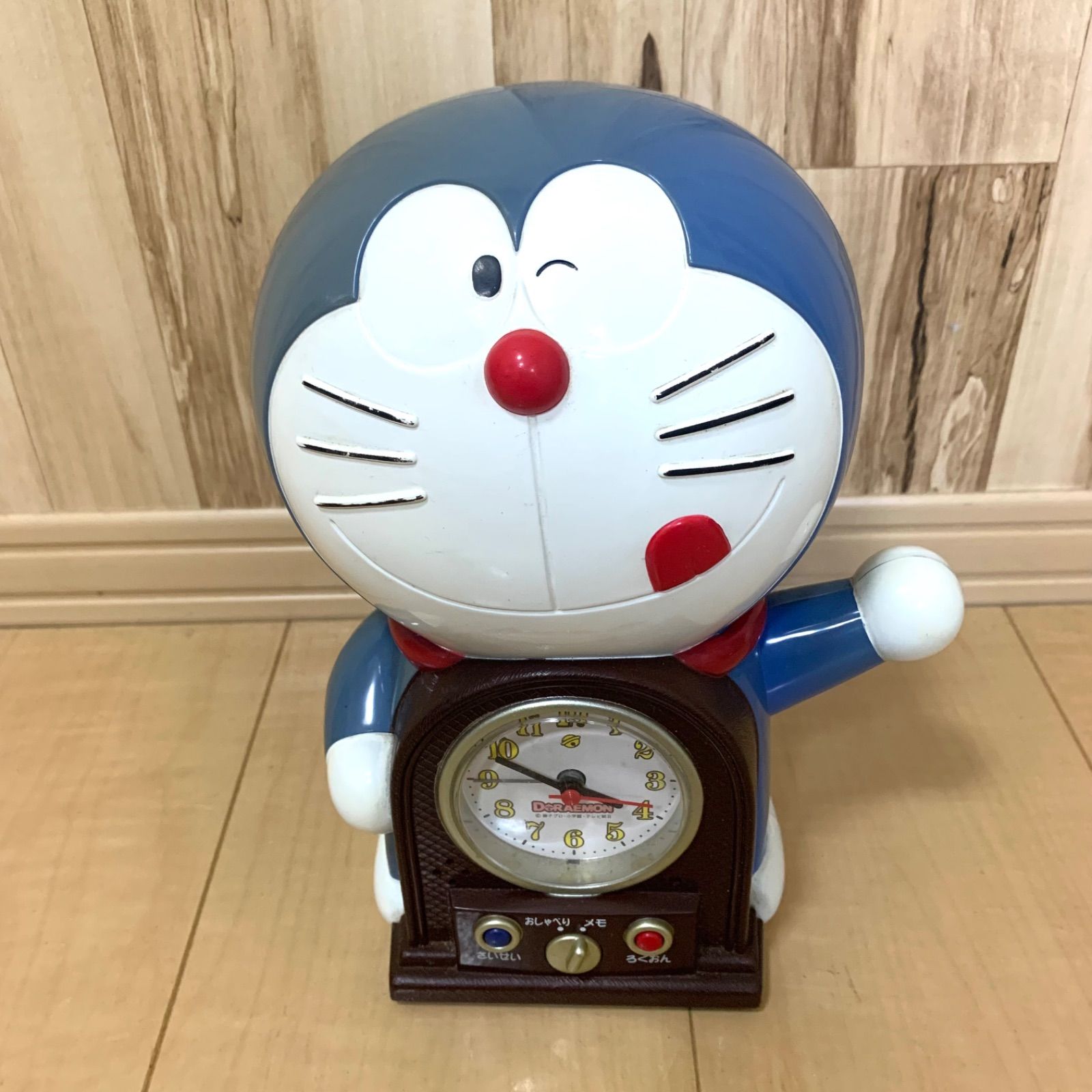 【新品】激レア ドラえもん おしゃべり 目覚まし時計 大山のぶ代 激レア】大山のぶ代 ドラえもん おしゃべり 目覚まし時計 録音・再生