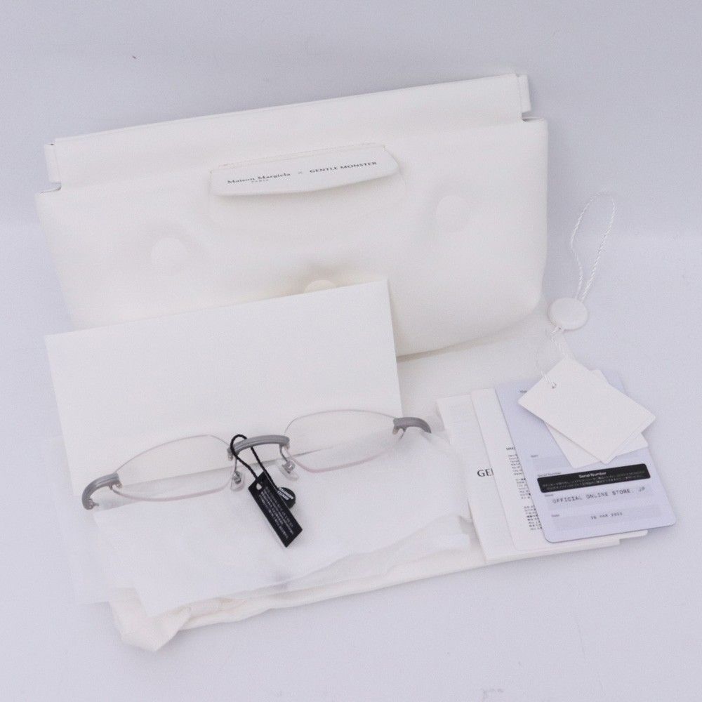 未使用 MAISON MARGIELA × GENTLE MONSTER サングラス クリアレンズ
