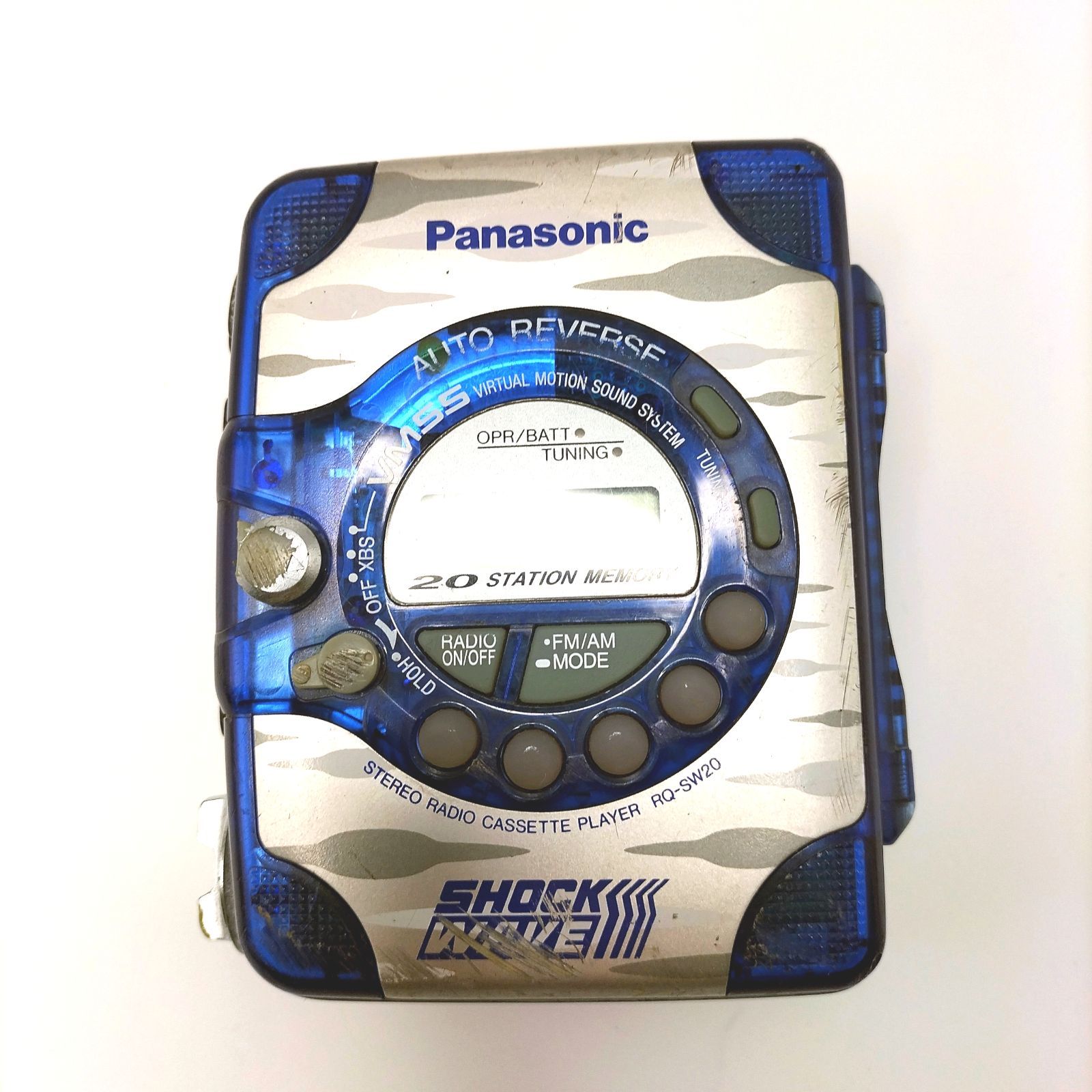 Panasonic RQ-SW20 SHOCK WAVE カセットプレーヤー ※ジャンク - メルカリ
