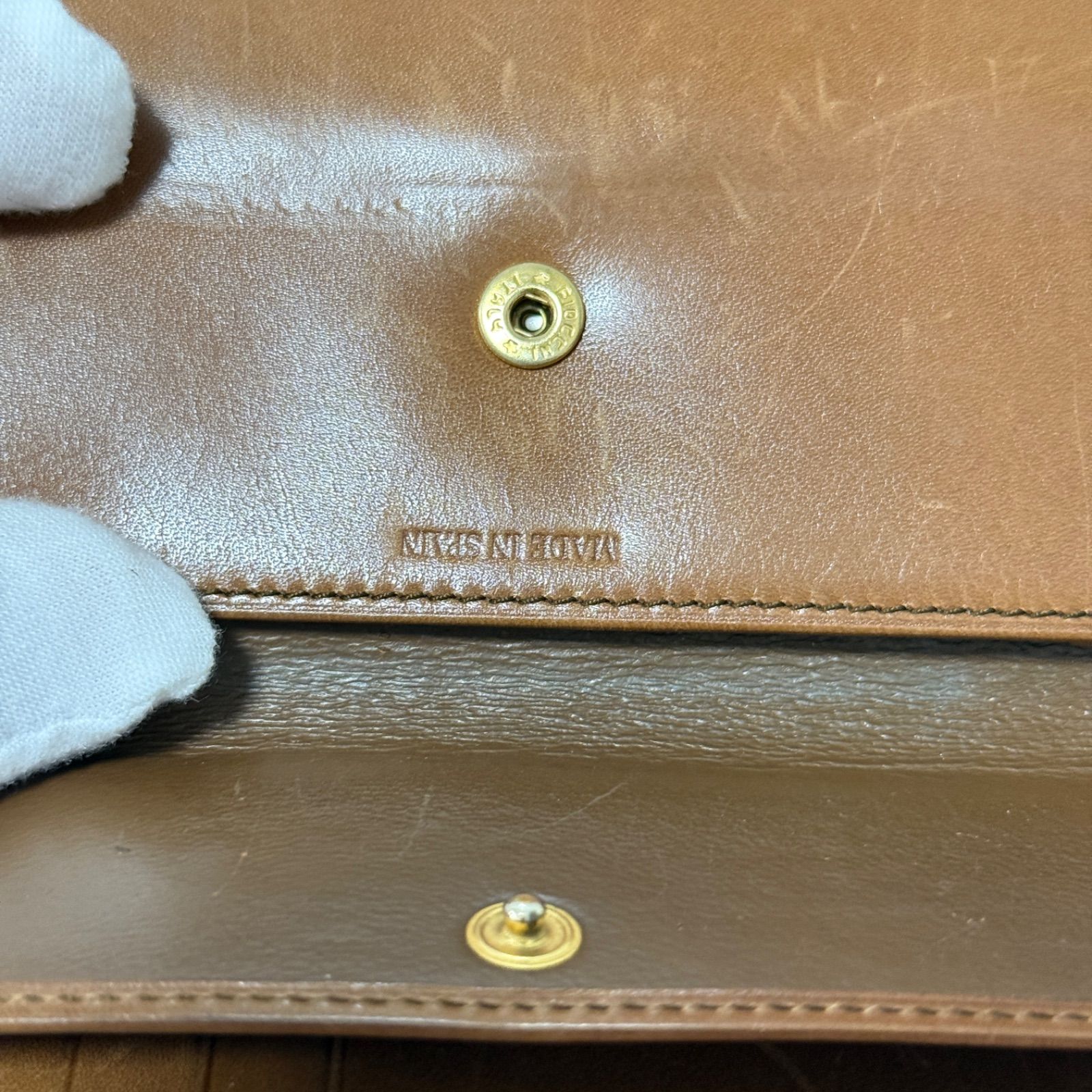 レザー ブラウン