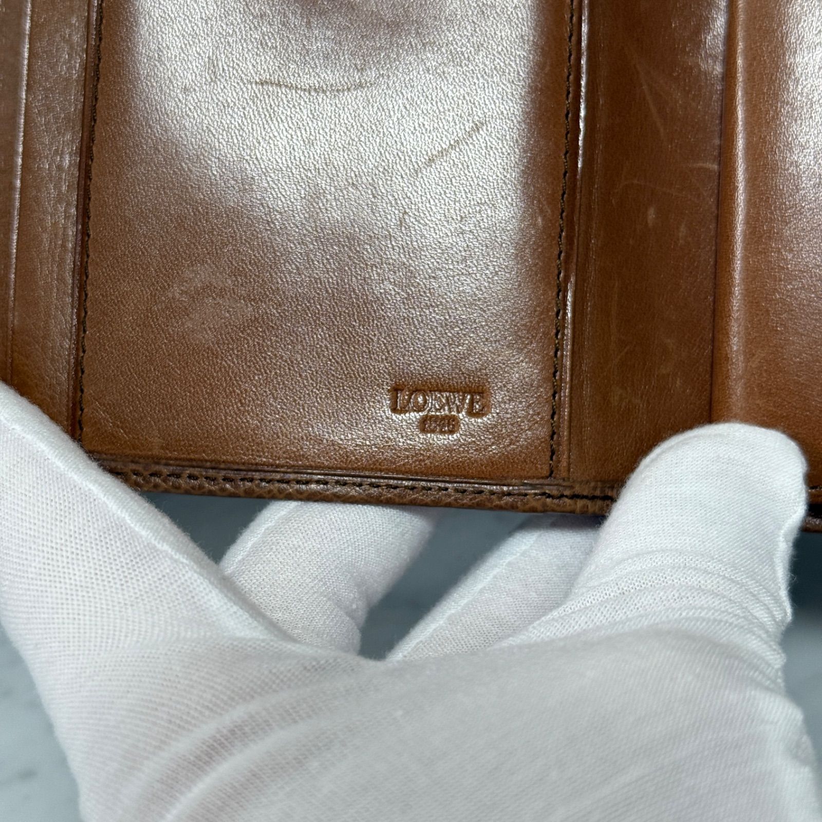 レザー ブラウン