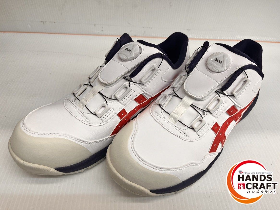 ☆アシックス asics 安全靴 26.5cm WINJOB CP306 BOA ホワイト