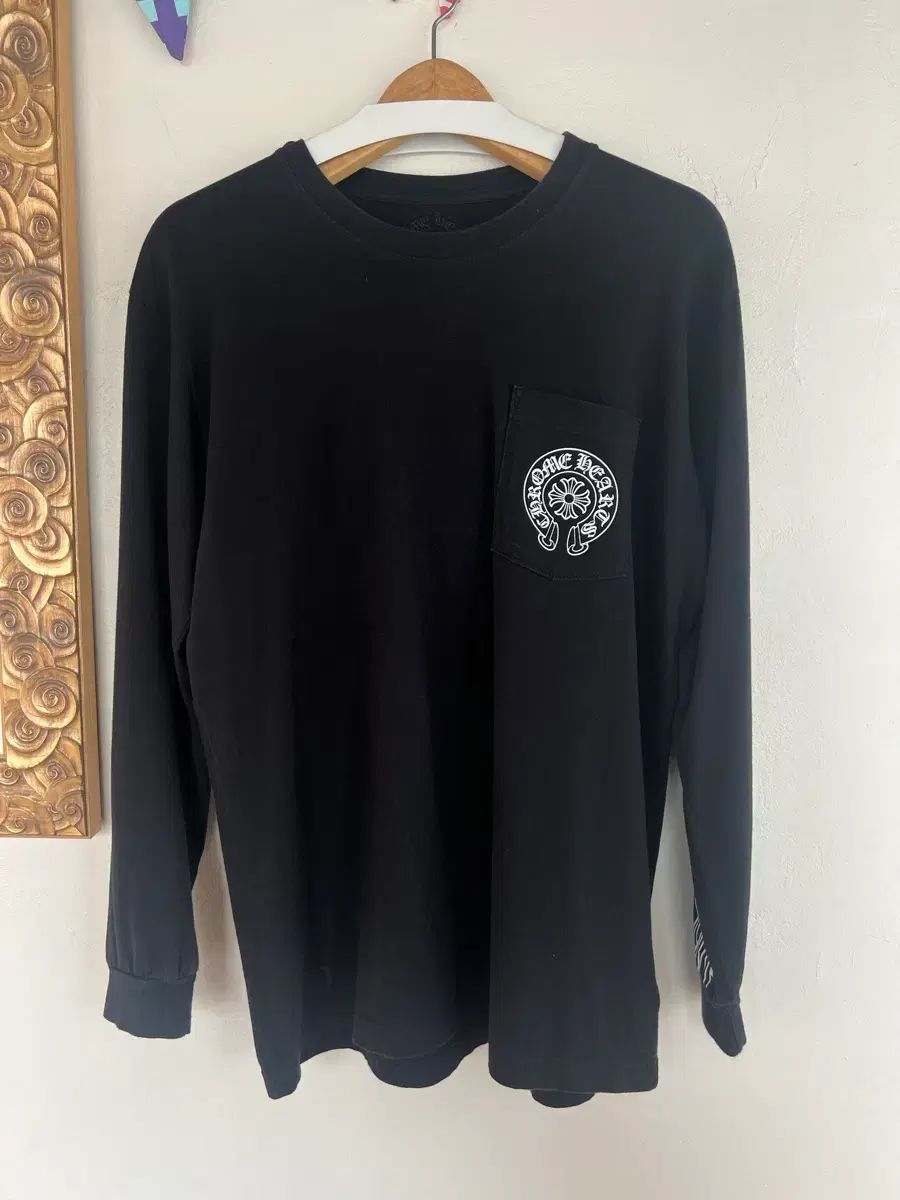 L クロムハーツ LA フローラル ホースシュー ロングスリーブ