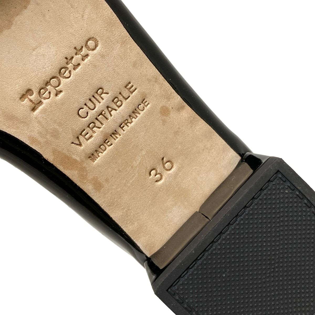  repetto レペット パンプス 36 レディース - 黒 リボン レザー ハイヒール パンプス パンプス