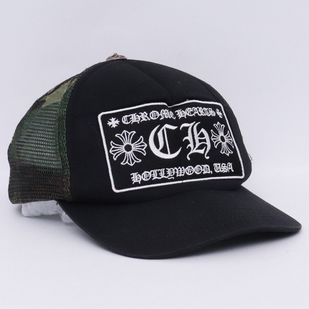 CHROME HEARTS トラッカーキャップ CH ブラック カモフラ - メルカリ