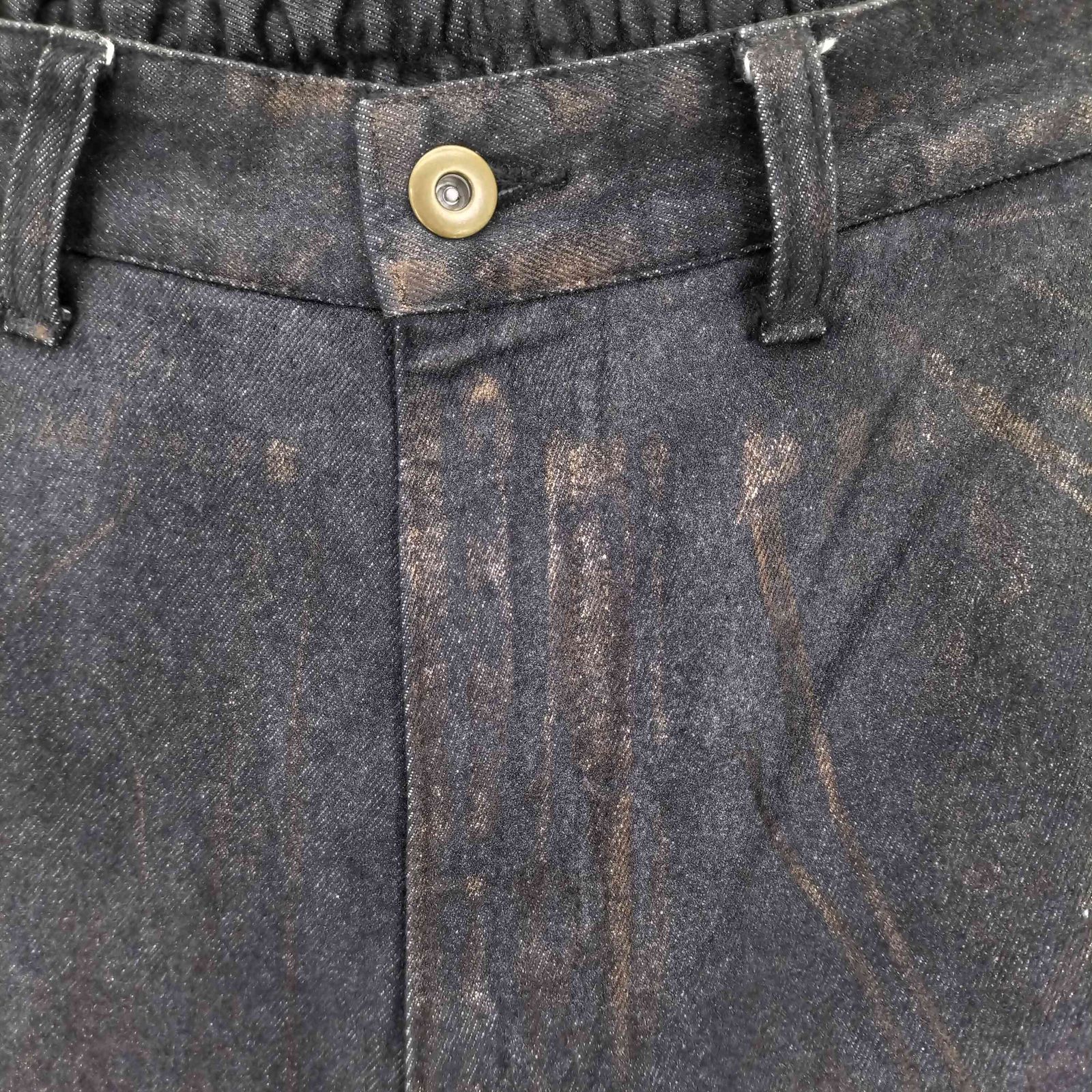 CLEL】Specially Processed Double Knee Denim Pants/特殊加工 