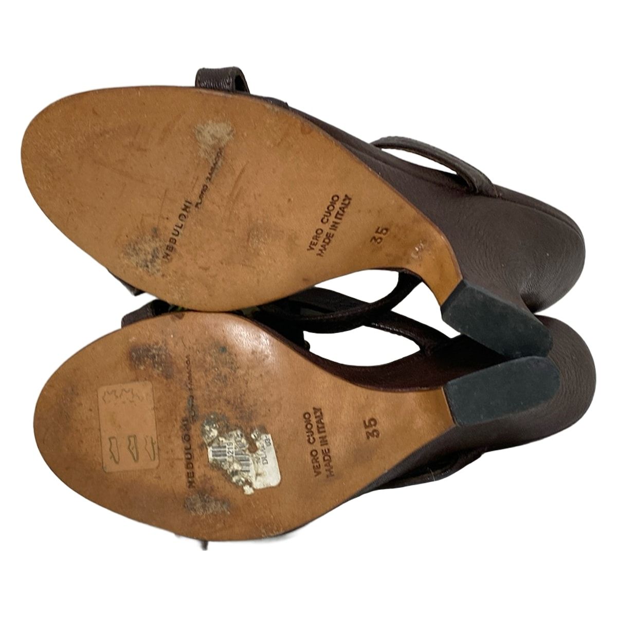 専用です。NEBULONIE.ミュール NEBULONI(ネブローニ) ミュール 35 レディース - ダークブラウン