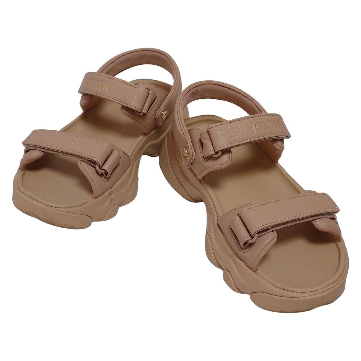 NIKE ナイキ サンダル 26 レディース デジャ FN 5036-200 ベージュ レザー