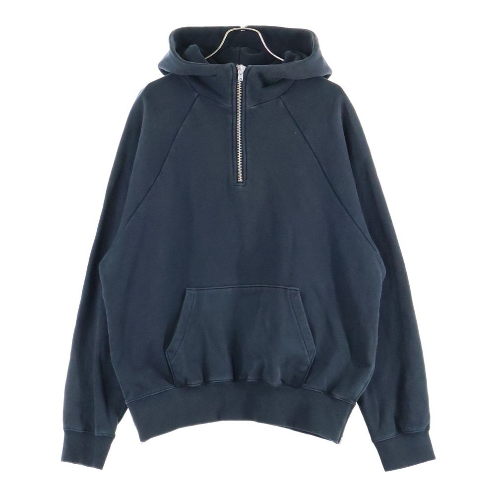 FEAR OF GOD フィアオブゴッド CLECTION TWO ハーフジップアップパーカー サイドジップ ブラック