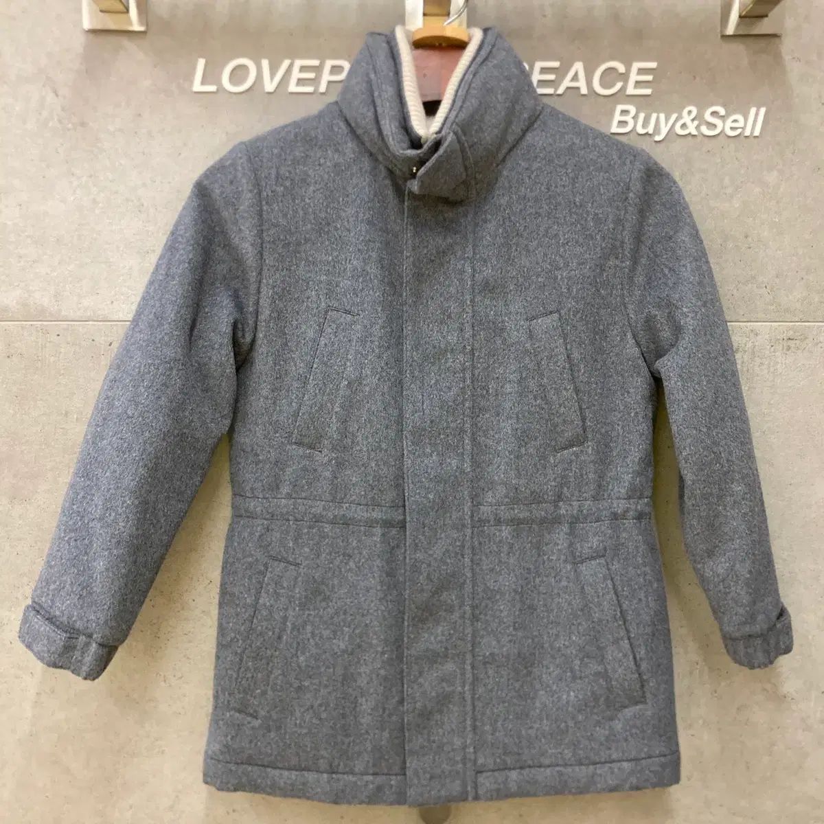 ロロ ピアーナ カシミア キッズ アイソ ジャケット グレー