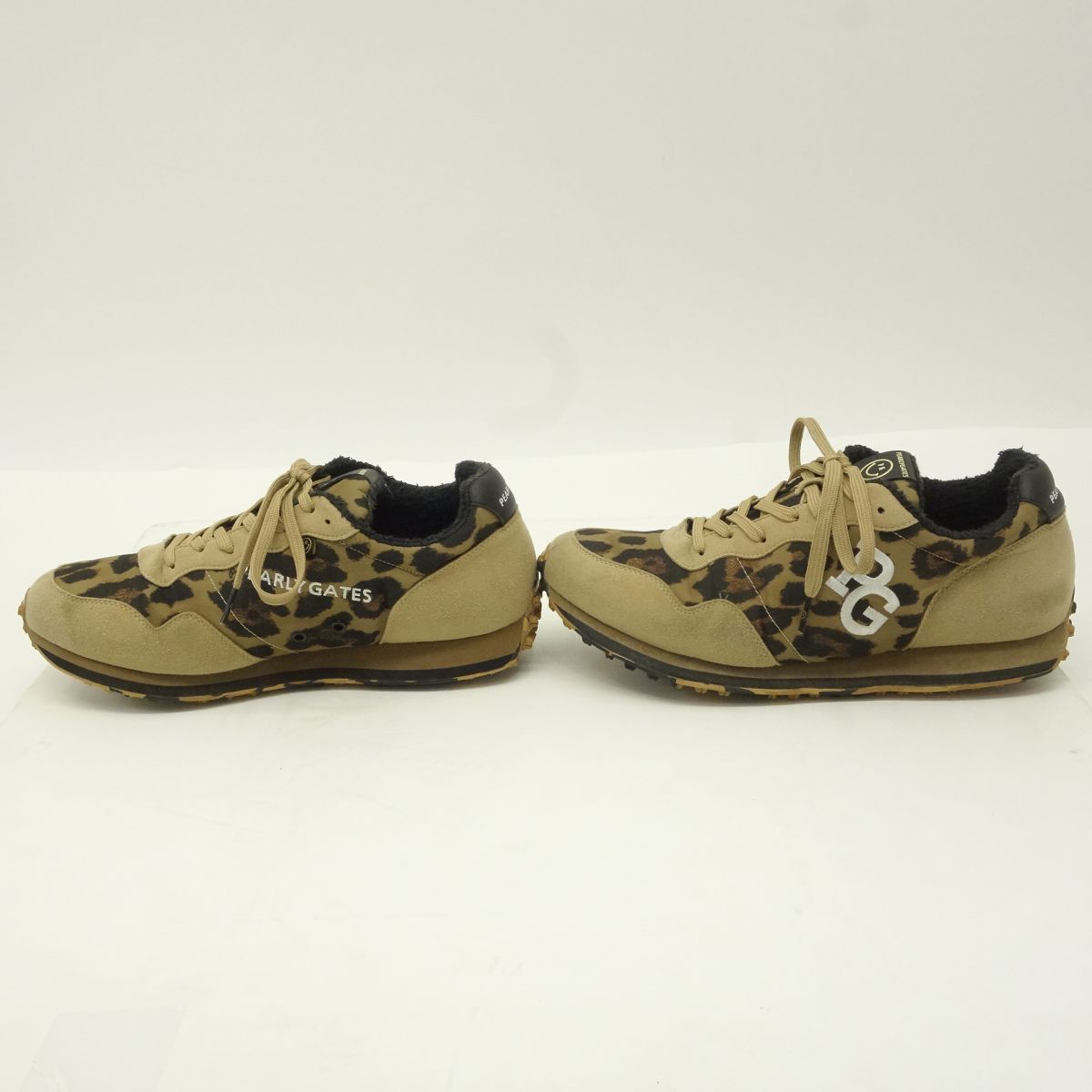 PEARLY GATES パーリーゲイツ メンズ ゴルフシューズ レオパード柄
