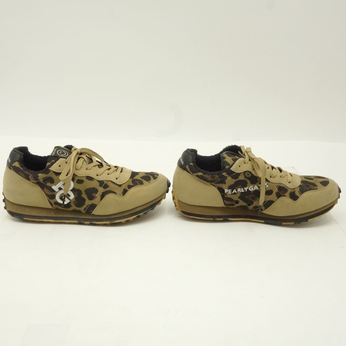PEARLY GATES パーリーゲイツ メンズ ゴルフシューズ レオパード柄