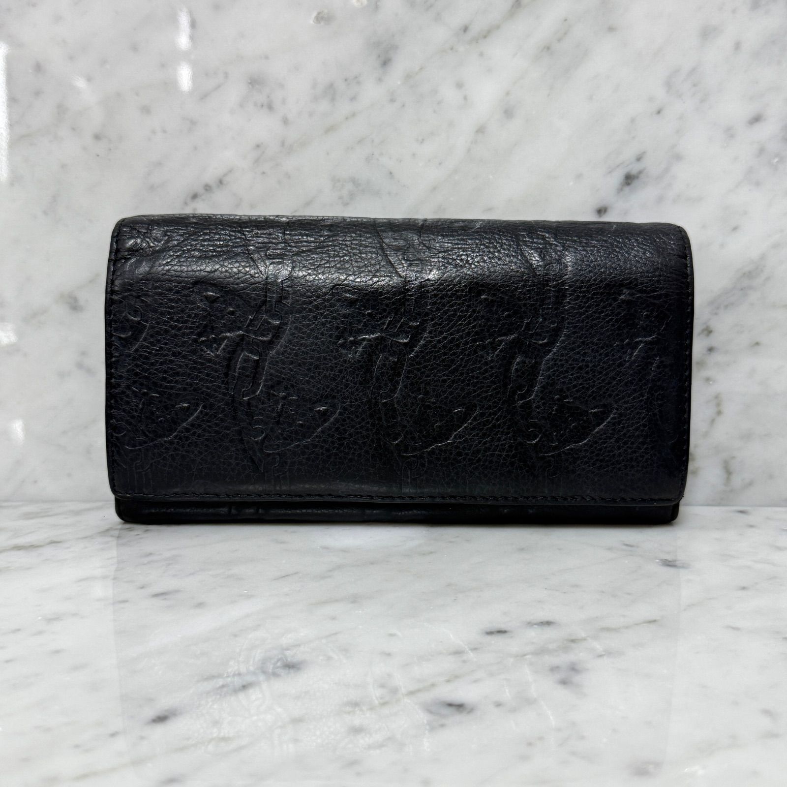 ✨Vivienne Westwood✨長財布 ブラック ゴールド ロゴ オシャレ