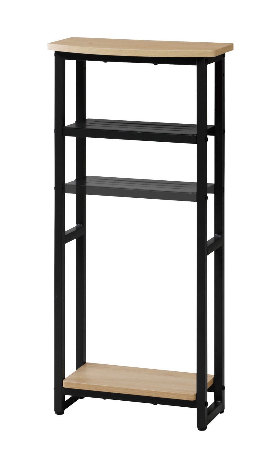 コンソールテーブル 幅40 高さ85 飾り台 スリム 配送 コンパクト S字