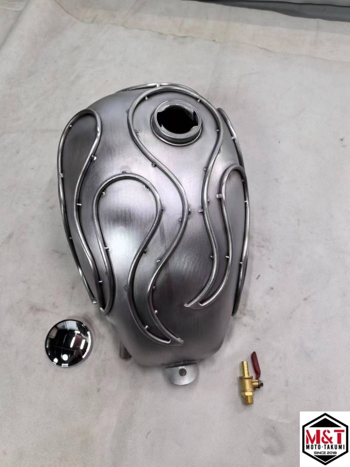 T-170 7L ハーレー用 汎用品 ピーナッツタンク カスタムタンク