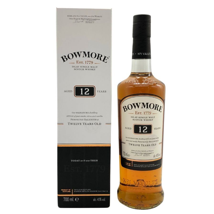 ボウモア 12年 700ml 40% 未開栓 - メルカリ