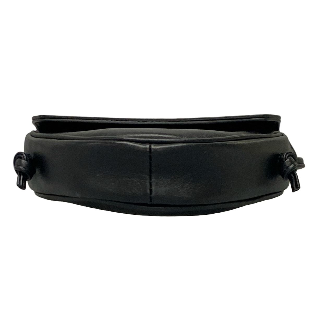 CELINE(セリーヌ) ショルダーバッグ美品 ミニトライアングル 黒 ミニ