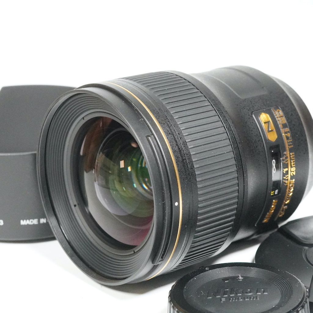 Nikon ニコン AF S NIKKOR 28 mm F 1 4 E ED 元箱 返金保証 2487