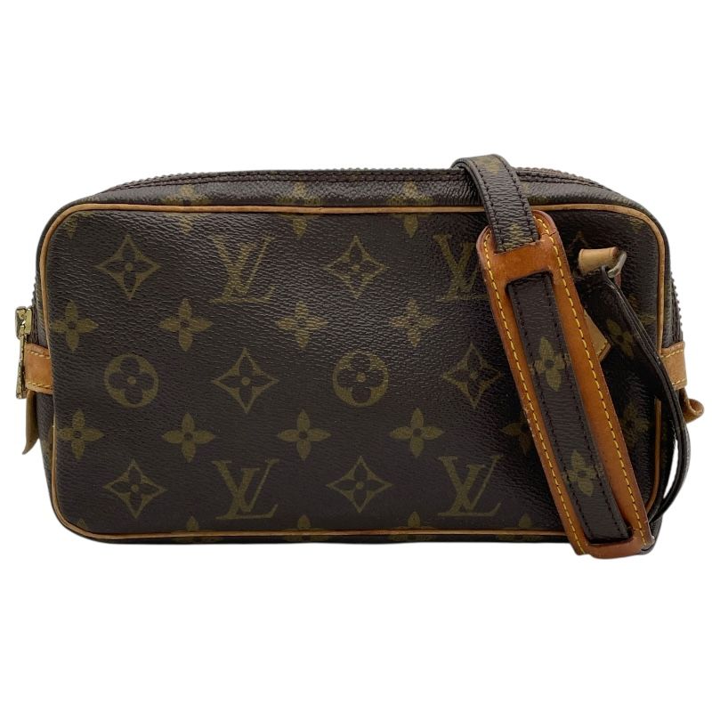 ルイ ヴィトン LOUIS VUITTON ポシェット マルリーバンドリエール M 51828 ブラウン モノグラム レディース ショルダーバッグ