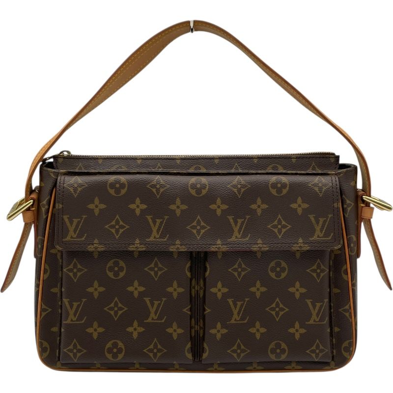 ルイ ヴィトン LOUIS VUITTON ヴィバ シテGM M 51163 ブラウン モノグラム レディース ショルダーバッグ