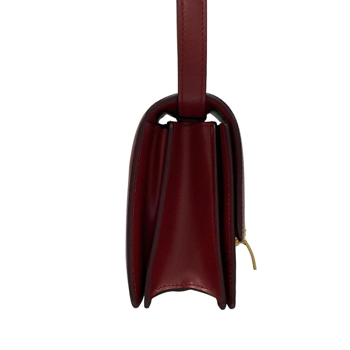 CELINE セリーヌ ショルダーバッグ クラシック スモール レッド レザー