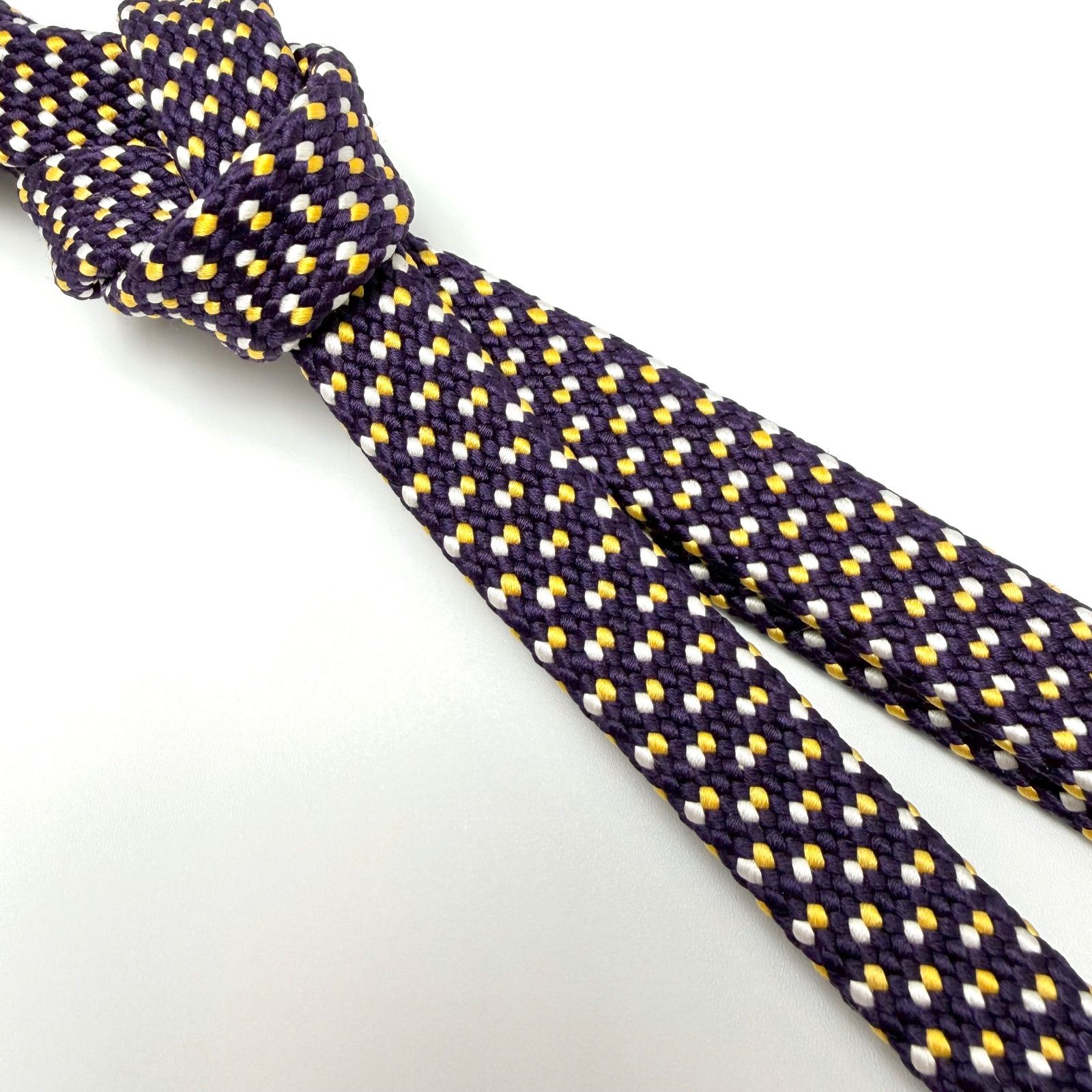  帯締め 東内記ドット 扇房 手組み 藤三郎紐 × 渡敬 0295 帯締め 帯留め 帯飾り